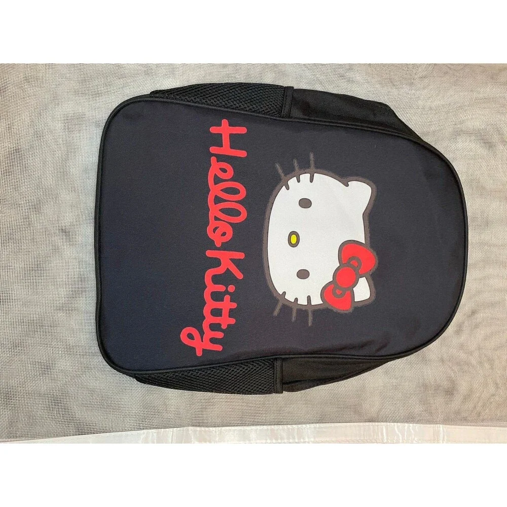 Brand New Hello Kitty Backpack Size Large/laptop bag in black.